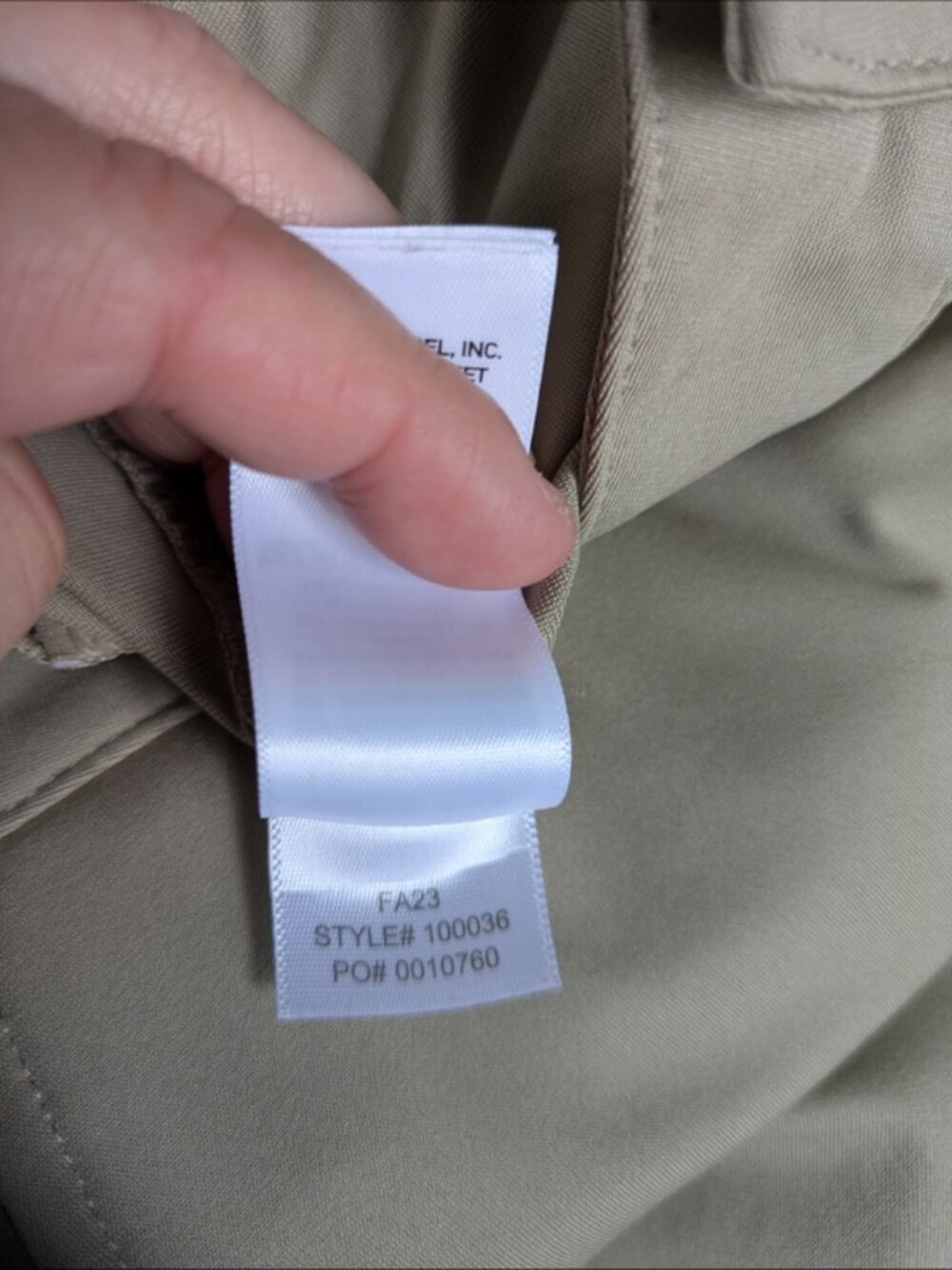 Rhone Commuter‎ Pant Slim Fit Khaki Size 30 Golf Athleisure Career Pants - Picture 8 of 9